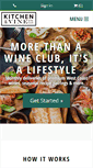 Mobile Screenshot of kitchenandvine.com